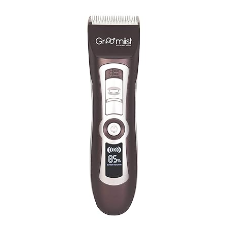 Groomiist Platinum Series Cordless Beard Trimmer PT-222 (Brown & Ivory)