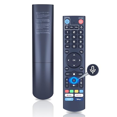 New V3 Pro Voice Remote Control Replacement Compatible for vSeeBox V5 ...