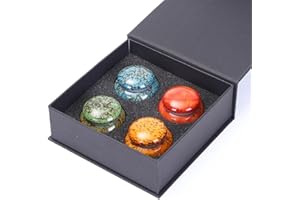 YOUDEAR MEMORIALS Small Urn for Human Ashes - 1.6'' Handicrafted Urn - Beautiful Tiny Keepsake Urns - Mini Urn Made of Ceramic - Hold 1.2 Cubic Inches of Ashes (4 pcs)