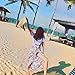 GreForest Round Beach Towel Tassel Towel Thin Rayon Cotton Round Beach Towels Sunshine Happy Circle Towel Eye-catching Beach/Daily Wrap Shawl for Decoration, Beach Leisure, Picnic Mat