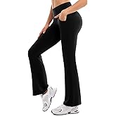 Ipletix Flare Leggings for Women-Bootcut Yoga Pants for Women High Waisted Flared Leggings Dress Pants