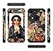 Digital Hutty 3 in 1 Shockproof Heavy Duty Full-Body Protective Cover for Apple iPhone 7,iPhone 8 Black (Yellow Flower)