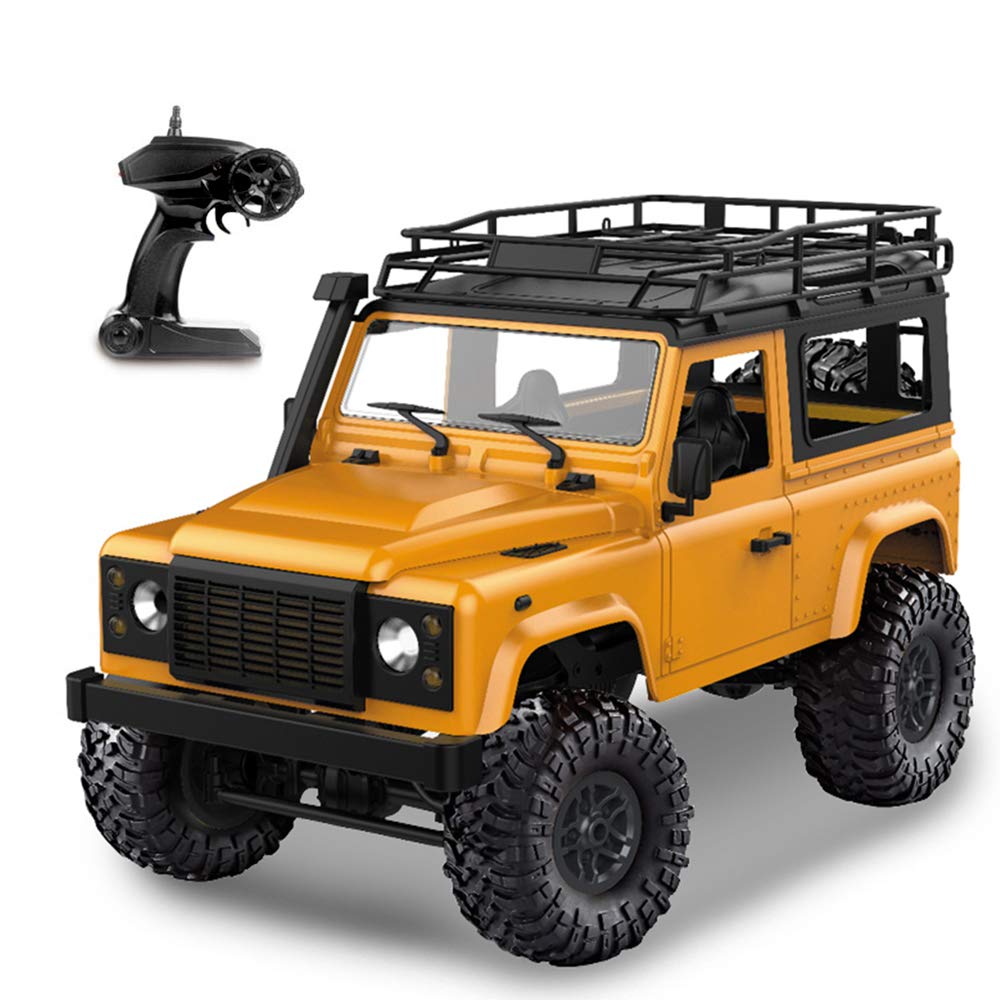 Goolsky Rock Crawler 1/12 4WD 2.4G Remote Control High Speed Off Road Truck RC Car Led Light RTR MN-D90