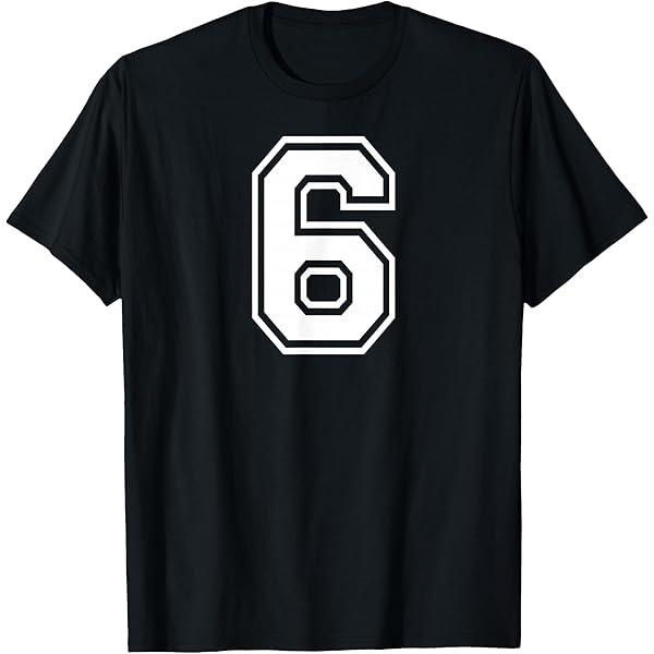 Amazon.com: Big Numbers Number 53 T-Shirt - Unisex-Adults, Kids