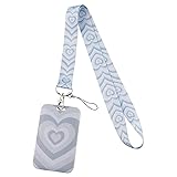 Juanooo Cute Keychain Lanyard for Women Girls for