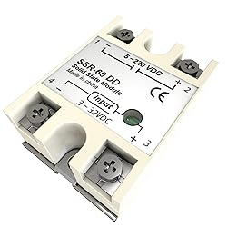 YQSIYU Solid State Relay 60DD Input 3-32V DC Single