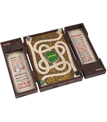 World's Coolest Miniature Jumanji Board Game Keychain