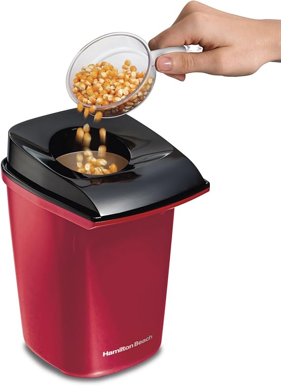 Amazon Com Hamilton Beach Electric Hot Air Popcorn Popper