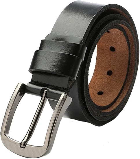 Amazon Calme カルム ベルト 本革 メンズ レザー カジュアル ビジネス レザーベルト Belt2 ブラック ベルト 通販