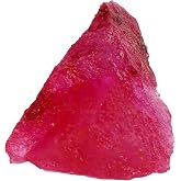 REAL-GEMS Genuine Natural Ruby Rough Stone 10.00 Ct Certified Uncut Ruby Red Ruby Healing Crystal Loose Gemstone