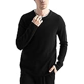 Chanyarn Men's 100% Merino Wool Sweater 2025 Fall Winter First-Line Ready to Wear Crew Neck Long Sleeve Seamless Knit Sweater