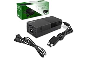 Ponkor Power Supply for Xbox One, Replacement Power Brick Adapter 100-240V Voltage AC Cord Compatible with Xbox One