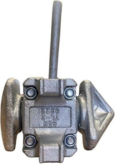 Shipping Container Twist Lock Stacking Pin 50 Ton Galvanized Steel