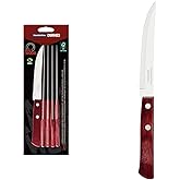 Tramontina Knives Set, Stainless Steel, Red, 30 x 30 x 30 cm