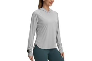 SEAMAID Women's UPF 50+ Sun Shirt SPF Long Sleeve Lightweight Hoodie UV Protection Clothing Hiking Fishing Outdoor