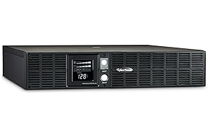 CyberPower OR2200LCDRTXL2U Smart App LCD UPS System, 2100VA/1650W, 8 Outlets, AVR, 2U Rack/Tower