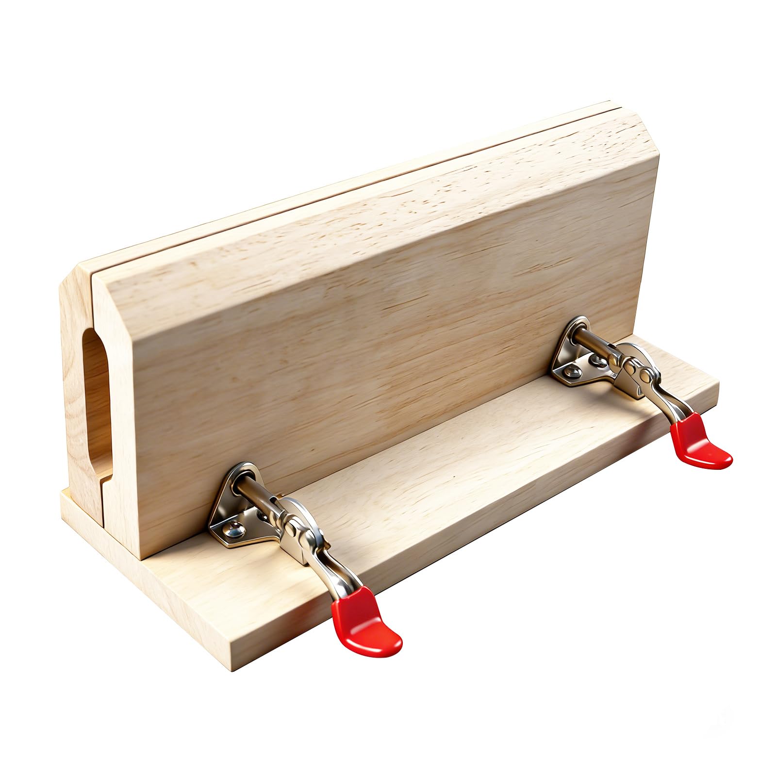Wood Leather Hand Stitching Craft,Stitching Pony Leather Clamp with Wooden Retaining Clip Crafts Lacing Sewing Clamp Pony Horse for DIY Making