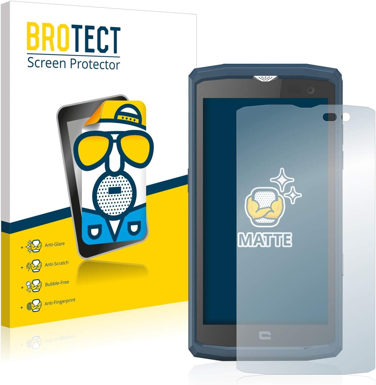 Protection écran Anti-reflet Mat Pour BMW Navigator VI - 2 Films Résistants Aux Rayures