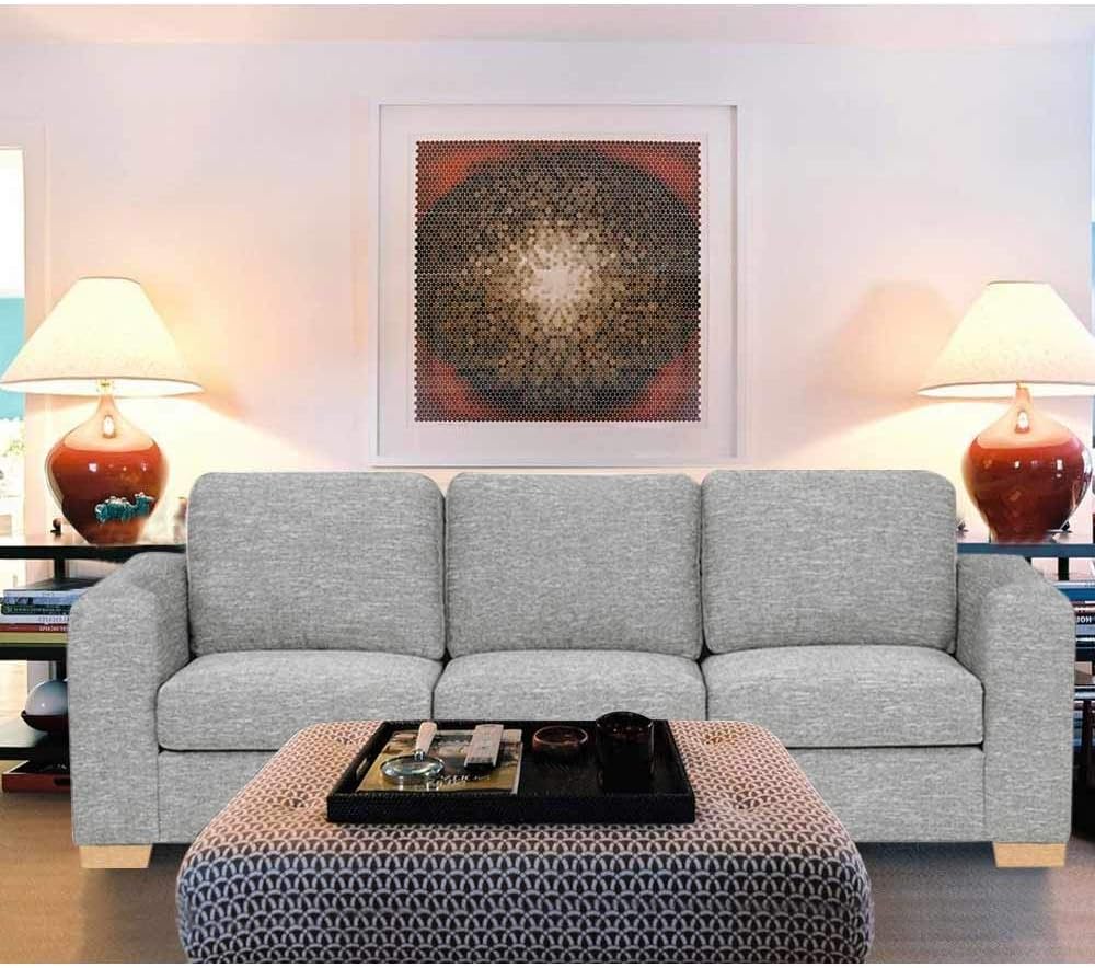 Furny Walton 3 Seater Sofa (Grey)