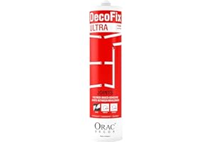 Orac Decor FX400 DecoFix Ultra Adhesive Cartridge - for Joints 9.13 oz (270 ml) Cartridge