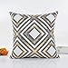 Super Soft Throw Pillow Case Cover Gold Foil Printing, FreshZone Christmas Pillow Covers 18x18 Xmas Pillow Case Decorative (Multicolor D)