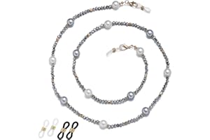 ERNAULO Beaded Glasses Chain for Women Eyeglass Chain Eye Glasses Holders Around Neck Eyeglass Chains for Women