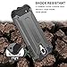 Galaxy S4 Case,Wollony Rugged Hybrid Dual Layer Hard Shell Armor Protective Back Case Shockproof Cover for Samsung Galaxy S4 Case - Slim Fit - Heavy Duty - Impact Resistant Bumper(Grey)