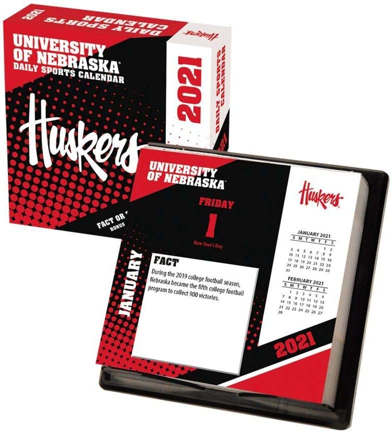 Wholesale Store 2020 Nebraska Cornhuskers Desk Calendar By Turner Licensing Popular Www Isainatoparrucchieri It