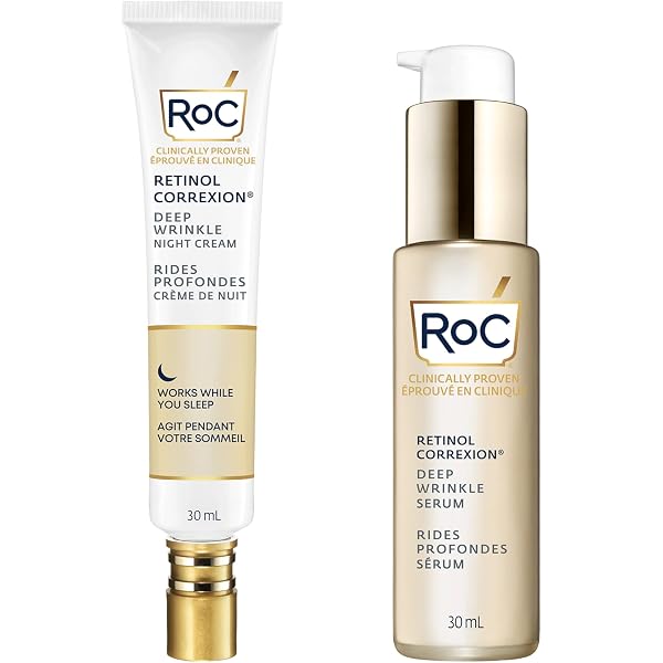 Crema Hidratante Diaria RoC Retinol Correxion Para Arrugas Profundas - 38 Ml Con SPF 30