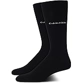 Calvin Klein Men's Dress Lightweight Stretch Crew Socks (2-Pack)