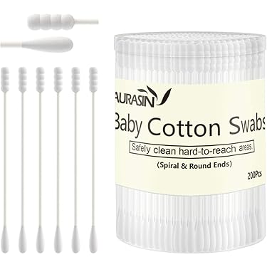 Lot De 800 Cotons-tiges à Double Pointe Avec Bâton De Papier, 4 Paquets De 200 Pièces, Forme