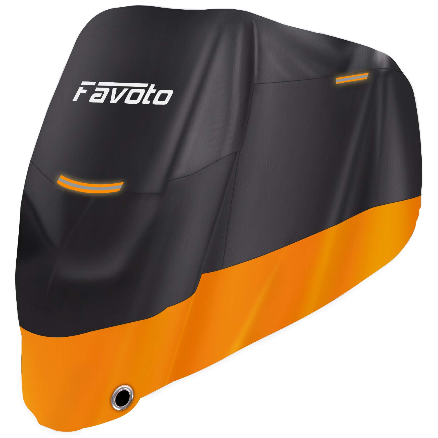 Favoto Waterproof Motorcycle Cover 210D Polyester Motorbike Cover