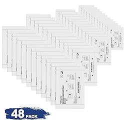 Wingwise 48-Pack Shredder Lubricant Sheets, 8.5 x 6