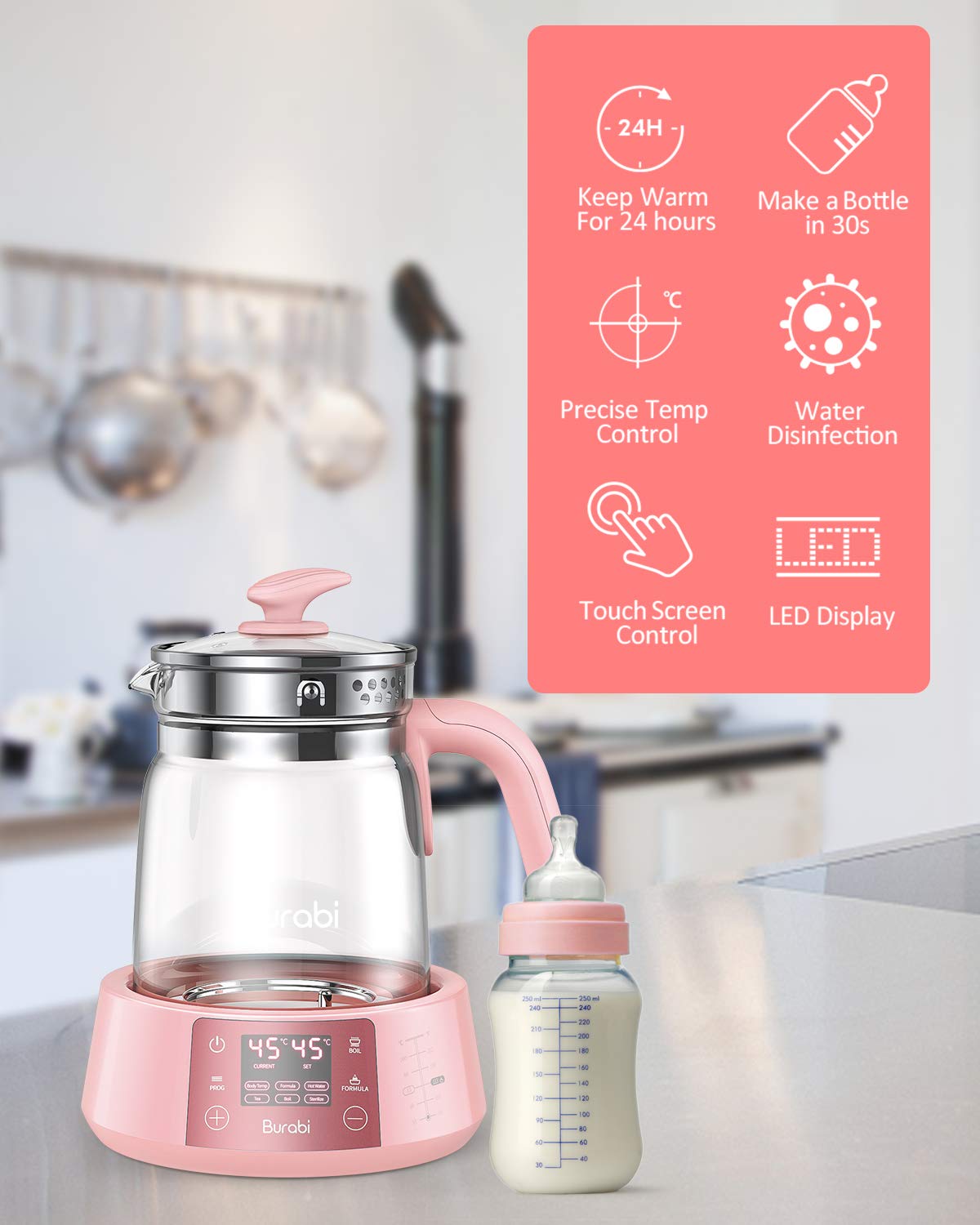 baby bottle water heater