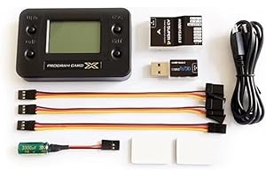 VilogaRC A3 Super4 Hobbyeagle Flight Controller 6-Axis Gyro Stabilizer Full Set with Program Card for Fixed Wing RC Airplane FPV Aircraft Models (A3 Super4 Full Set)