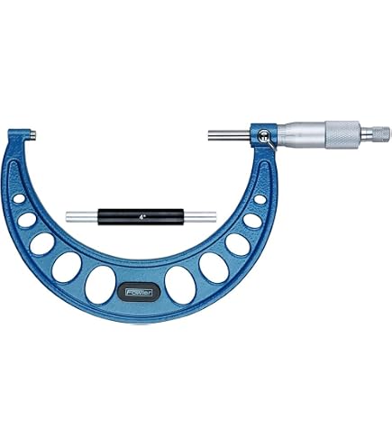 INSIZE 3203-3A Outside Micrometer – 2 To 3 Inch Range, 0.0001 Inch Resolution