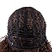 Miss Rola Synthetic Afro Curly Wig Soft Silk Kanekalon Fiber For Black Women Short Kinky Hair Natural Black Color 11