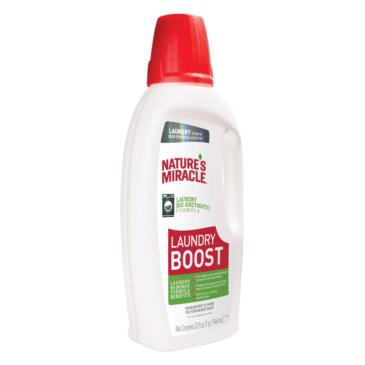 Nature’s Miracle Laundry Boost 32 fl oz, Laundry BioEnzymatic Formula