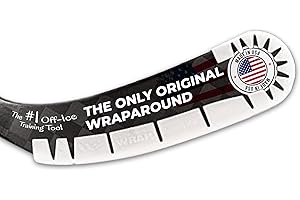 Wraparound Hockey Stick Blade Protector for Off Ice Training - Long Lasting - Cuts to Fit Junior, Senior Sticks - Hockey Trai