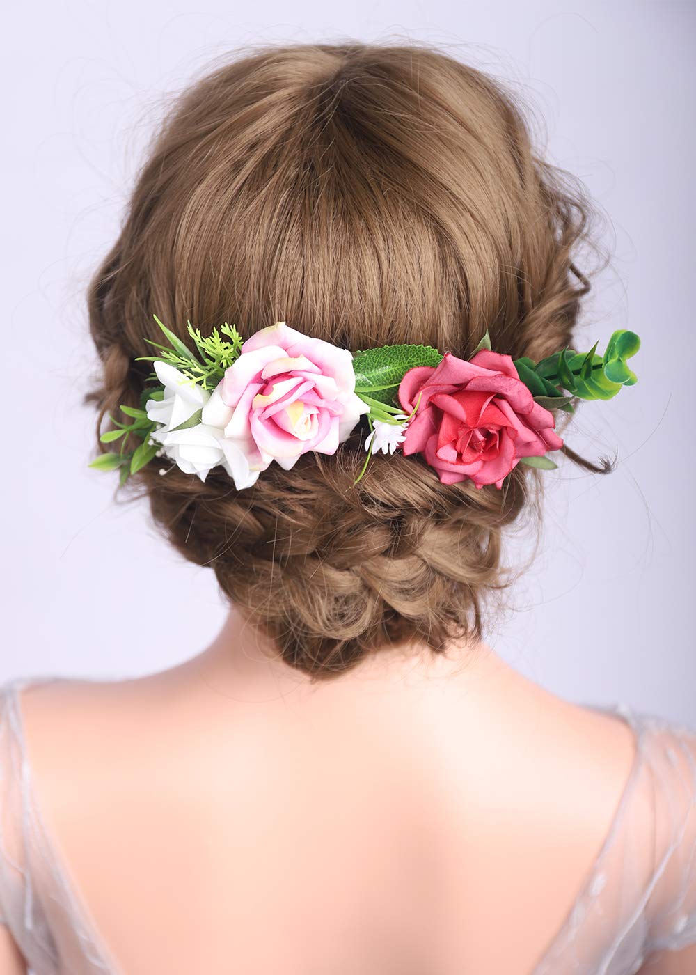 Amazon Com Deniferymakeup 1pcs Hair Cmob 1pcs Hair Pin Burgundy