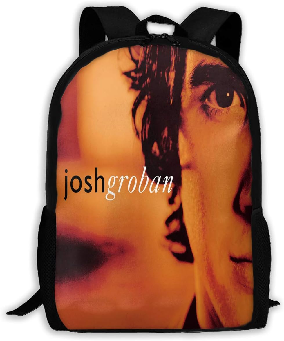 Josh Groban Closer Backpack Lightweight Multifunction Laptop Backpack Campus School Bag Travel Hiking Knapsack