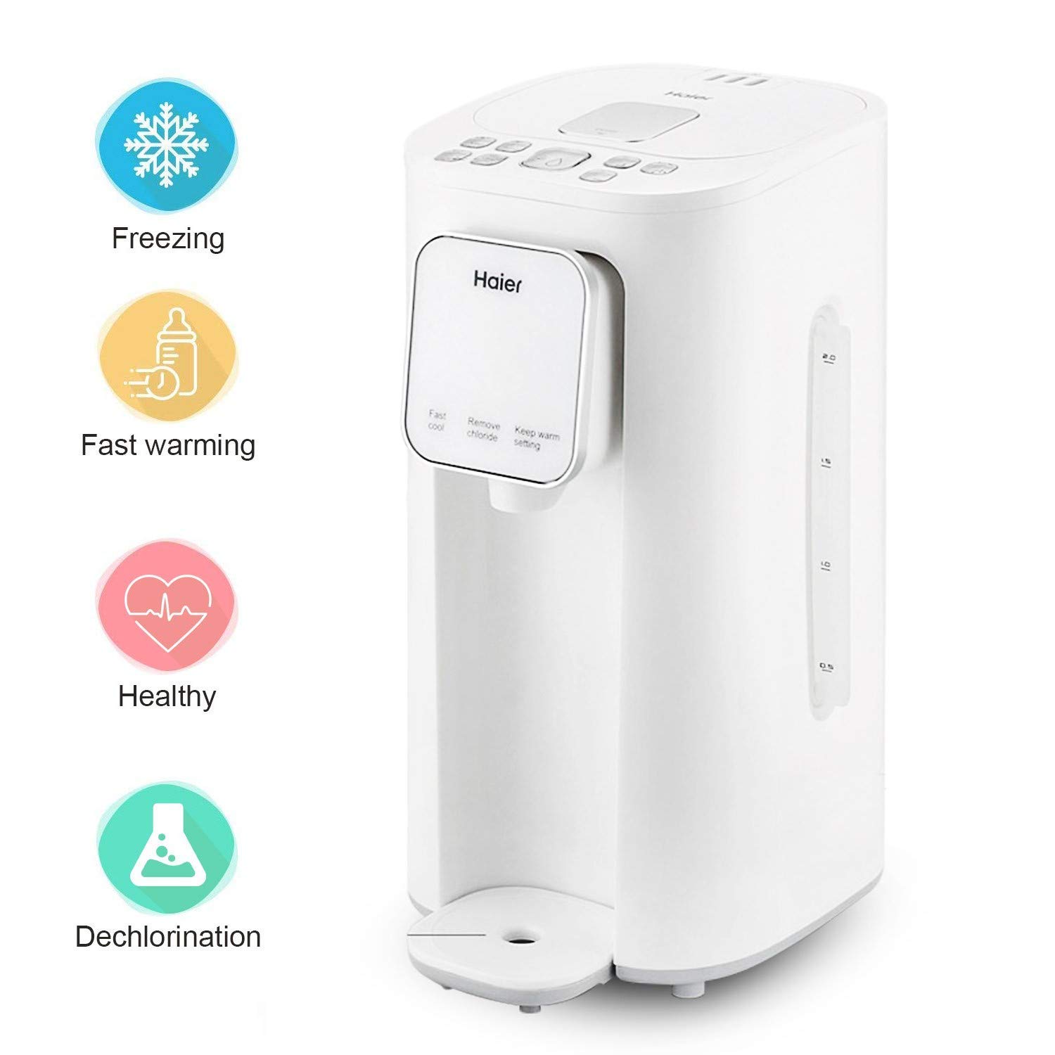 Fast Bottle Warmer Baby Food Steam Blender Joyhero Haier Smart Constant Temperature Milk Modulator for Infant Babies, Intelligent Temperature Control Technique.