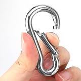 KOHAND 12 M6 Stainless Steel Spring Link Heavy Duty Snap Hooks Quick Connector view 5