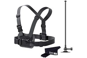 Insta360 New Snow Bundle Mounting Kit X5/X4/X3/X2/X 360 Cameras | Compatible ACE/ACE PRO/ONE R/RS/GO 3S/3, EVO and GoPro 12/1