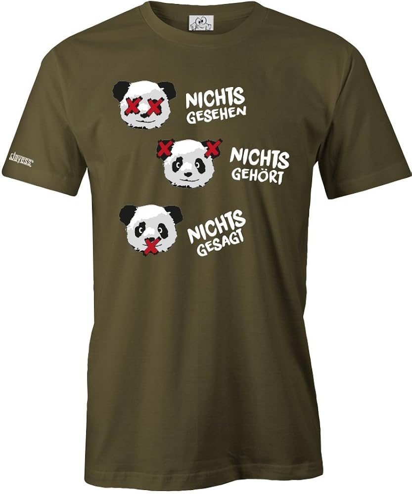 Nichts GESEHEN - Nichts GEHÖRT - Nichts GESAGT - Herren - T-Shirt
