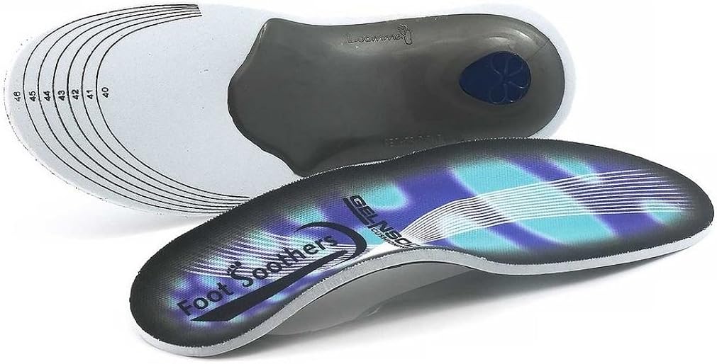Semelles Orthopédiques De Soutien De La Voûte Plantaire - 2 Paires - Taille 39-40 - Pour Hommes Et Femmes