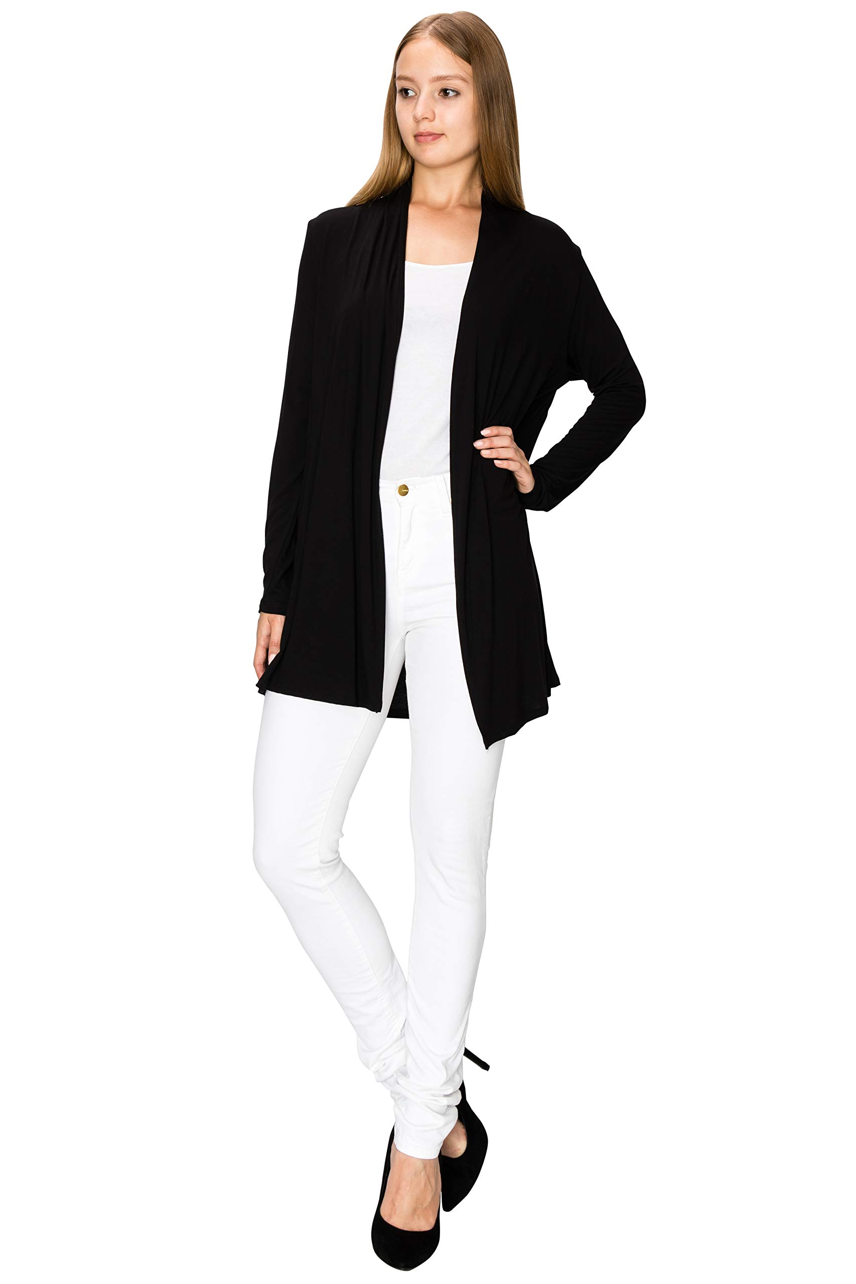 open front wrap cardigans