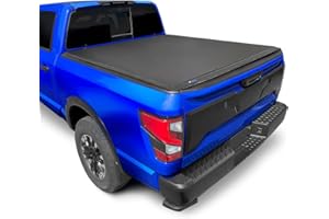 Tyger Auto T3 Soft Tri-fold Truck Bed Tonneau Cover Compatible with 2017-2024 Nissan Titan | 5.5' (67") Bed | TG-BC3N1048