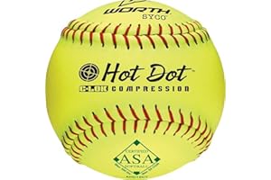 Worth | Slowpitch Softballs | USA / ASA Approved | 12 Count | Multiple Options