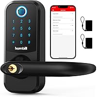 Weiser Smartcode 10 Matte Black Keyless Entry Door Lock with Handle ...